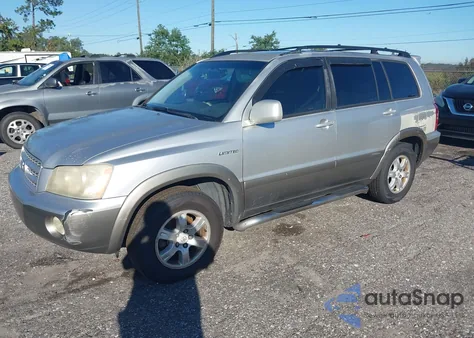 2002 Toyota Highlander Limited V6 из США, поврежденный, VIN JTEGF21A820033889